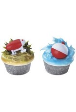 Fishing Lure & Bobber Cupcake Rings (12/pkg)