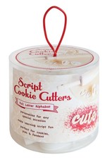 Script Alphabet Cookie/Fondant Cutters(26pc)