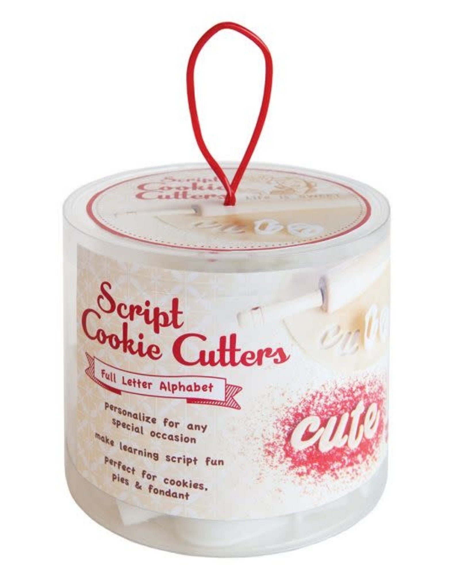 Script Alphabet Cookie/Fondant Cutters(26pc)
