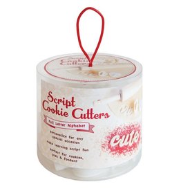 Script Alphabet Cookie/Fondant Cutters(26pc)