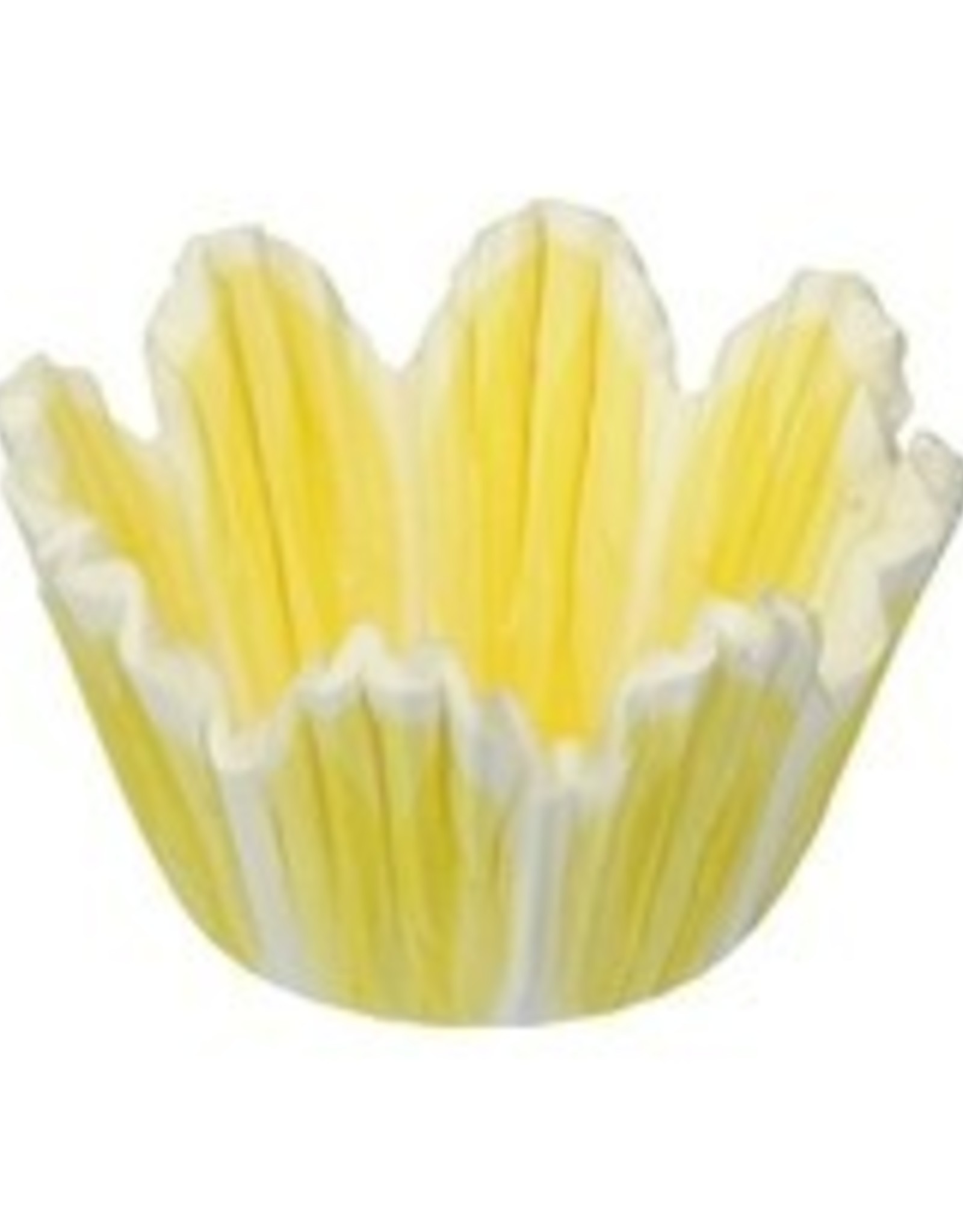 Flower Baking Cups (Yellow)