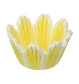 Flower Baking Cups (Yellow)