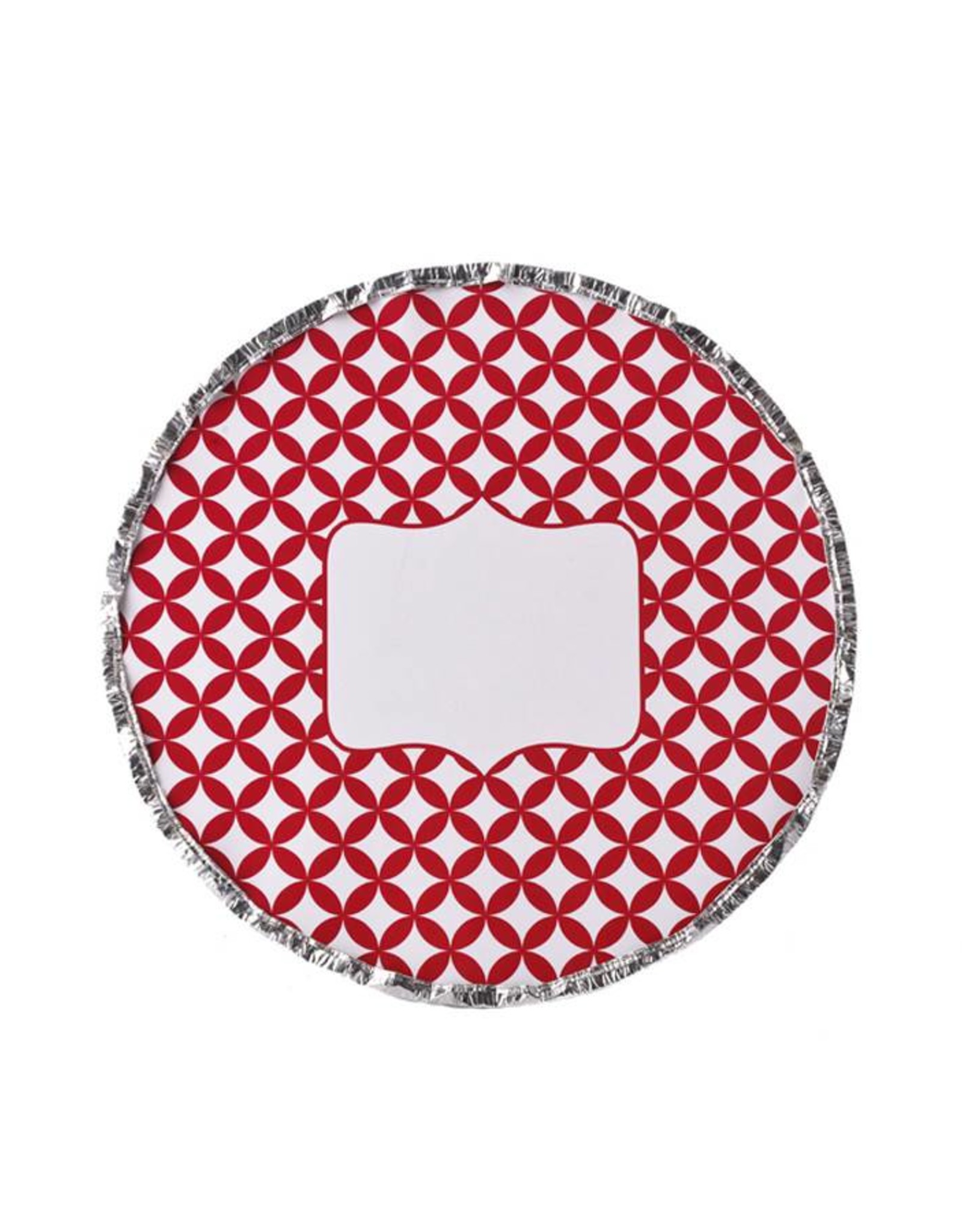 Foil Pan Scarlet Medallion (Red)