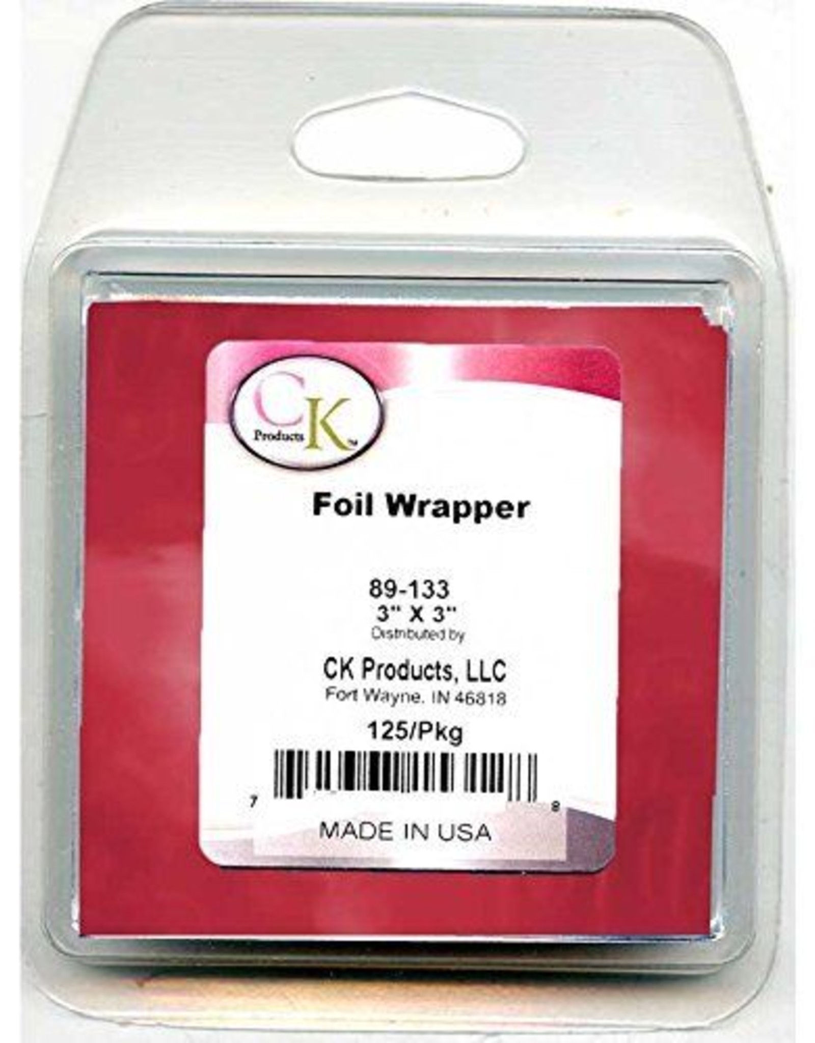 Foil Wrapper (Red 3x3)