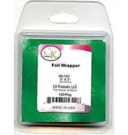 Foil Wrappers (Green 3x3)