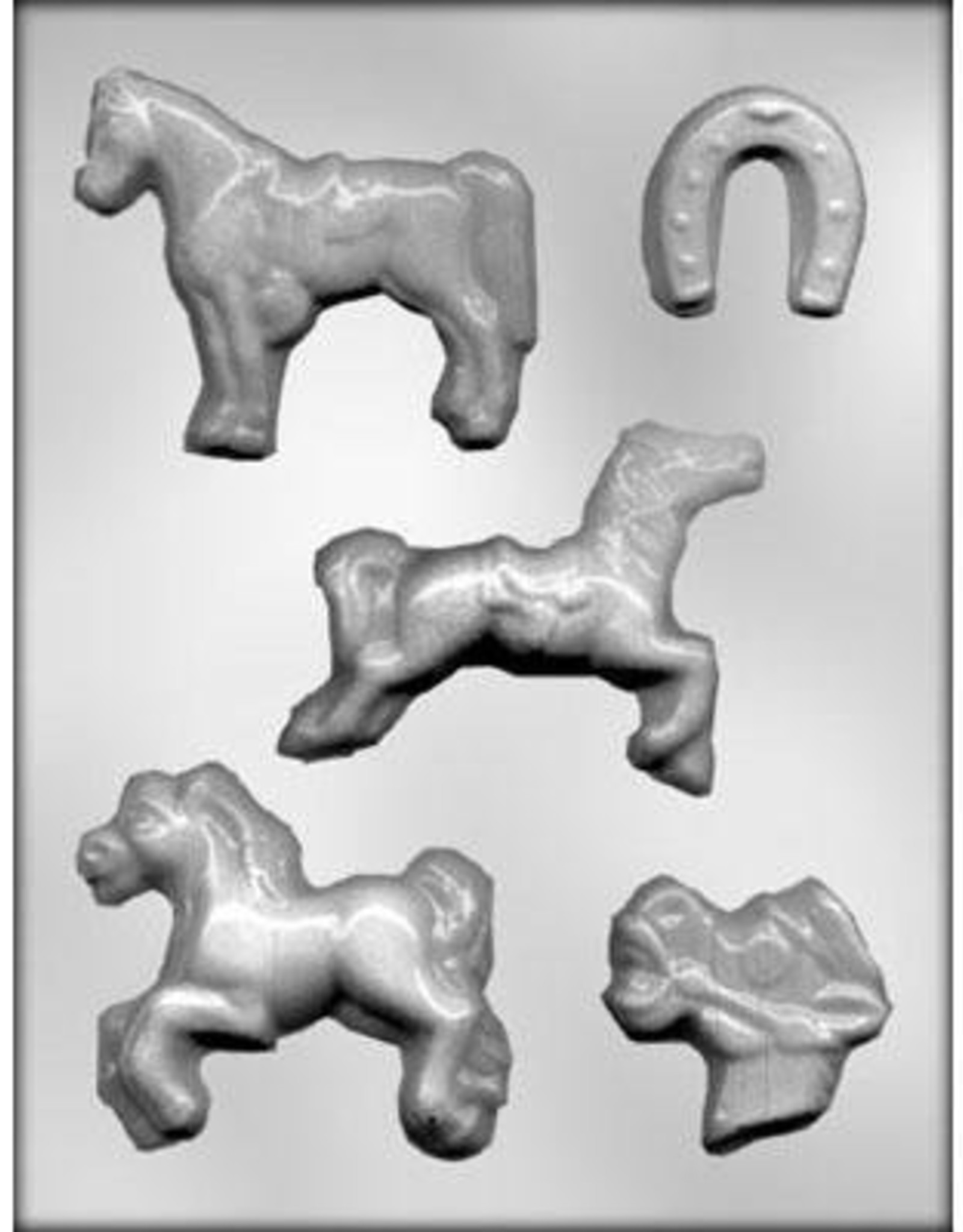 Horse Assortment Chocolate Candy Mold