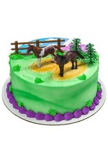 Horses Cake Topper