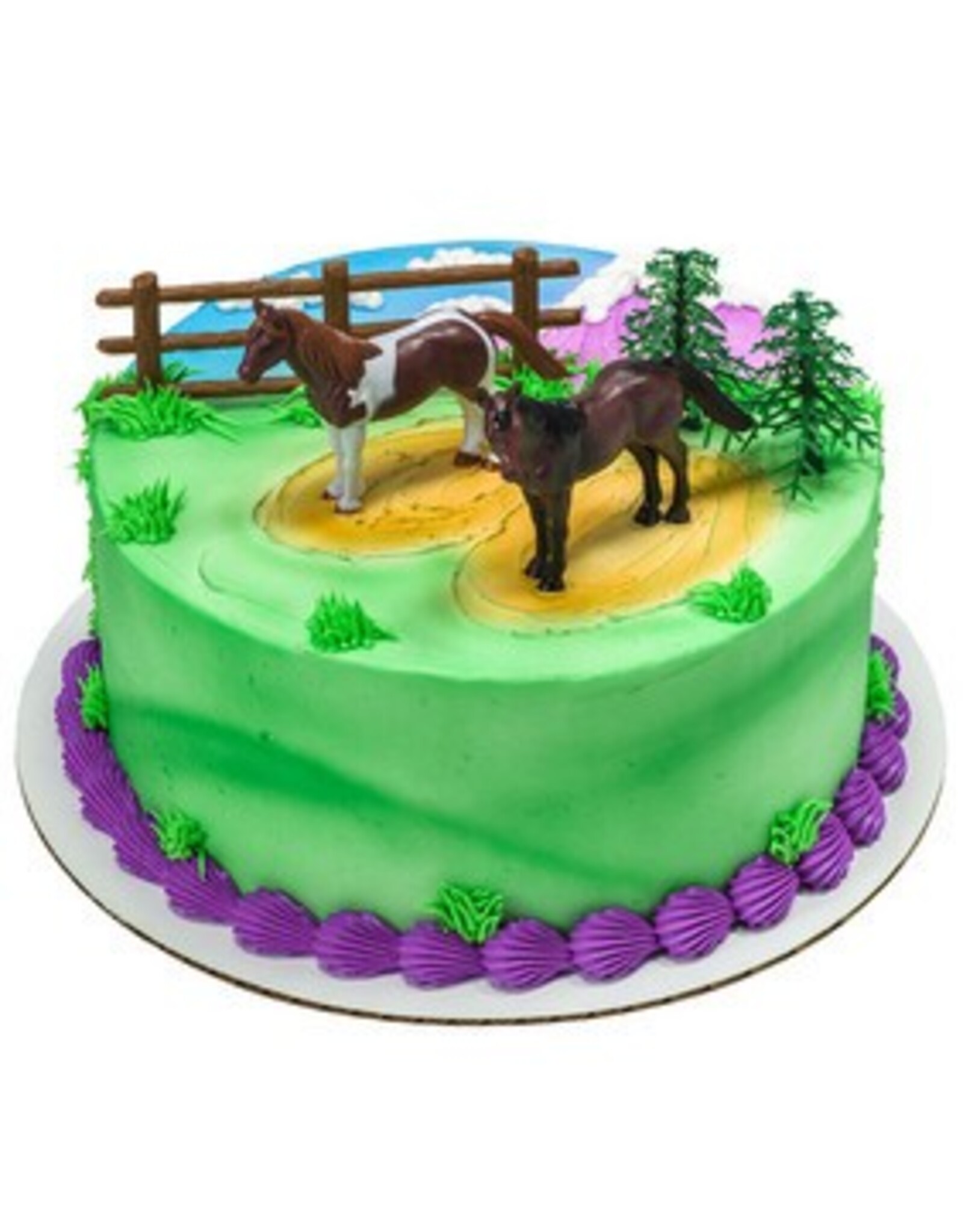Horses Cake Topper