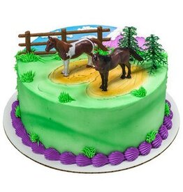 Horses Cake Topper