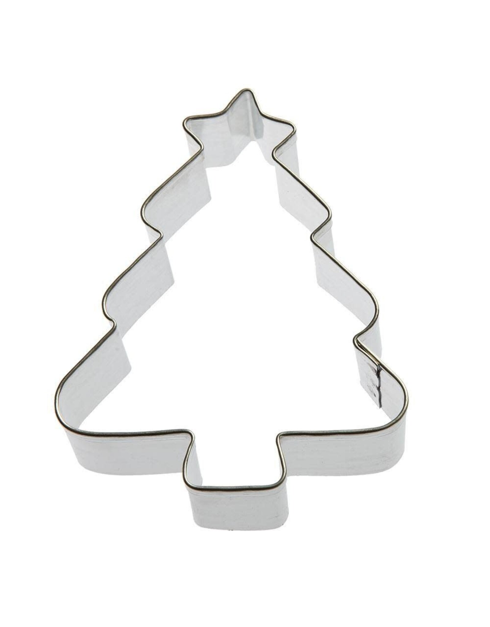 Christmas Tree with Star Cookie Cutter (3.25")
