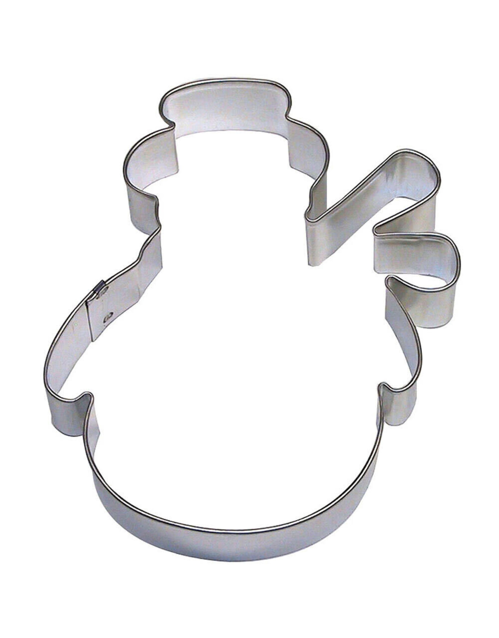 Snowman With Scarf Cookie Cutter (4.25")