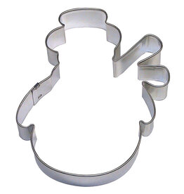 Snowman With Scarf Cookie Cutter (4.25")