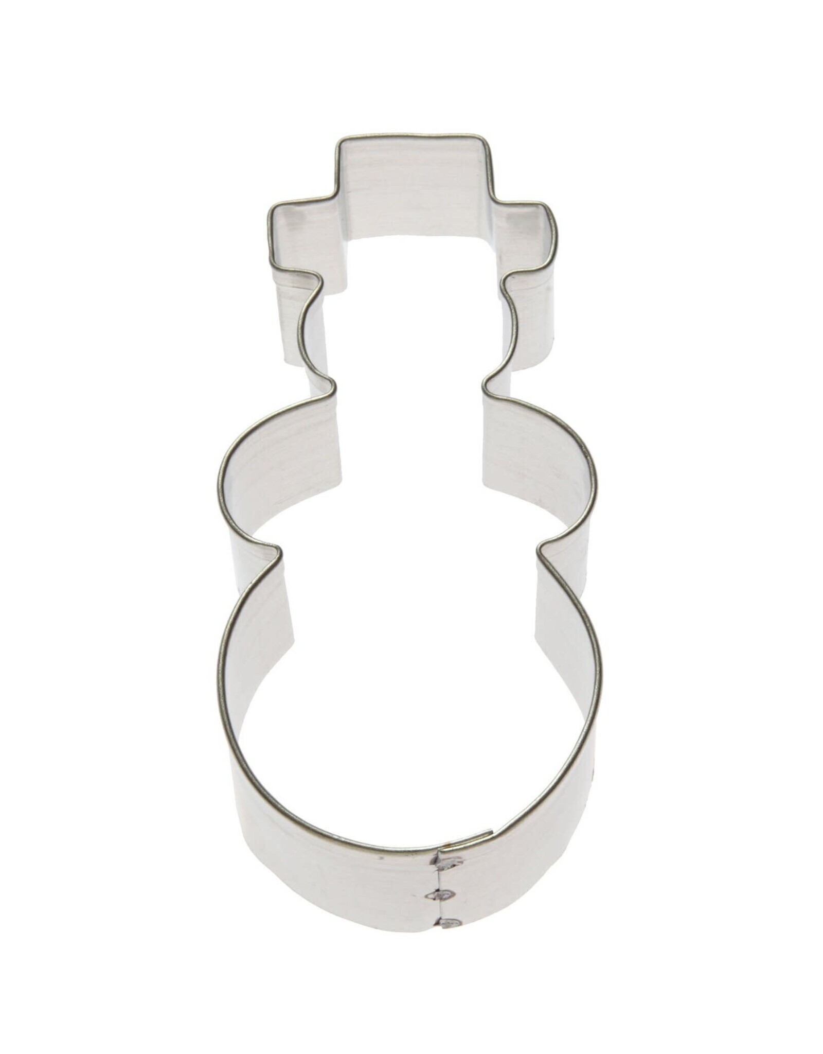 Snowman with Top Hat Cookie Cutter 3.5"