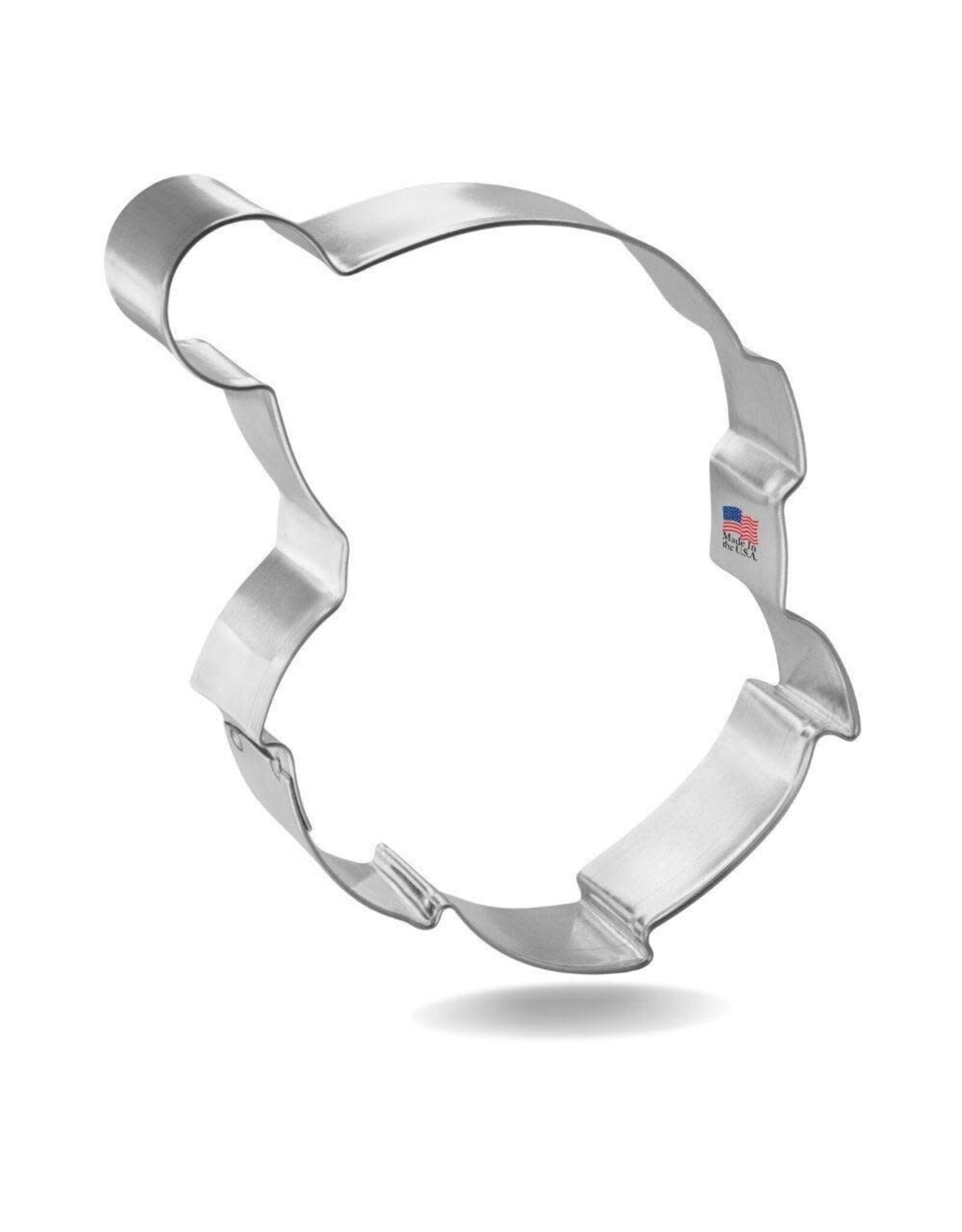 Santa Face Cookie Cutter 4.25"