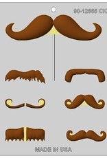Moustache Styles Asst.Chocolate Mold