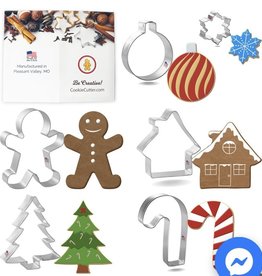 Gingerbread House Cookie Cutter Set (6pc)