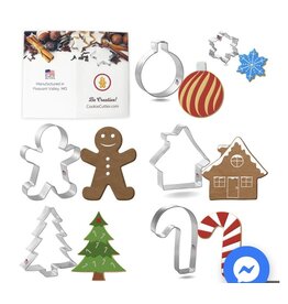 Gingerbread House Cookie Cutter Set (6pc)