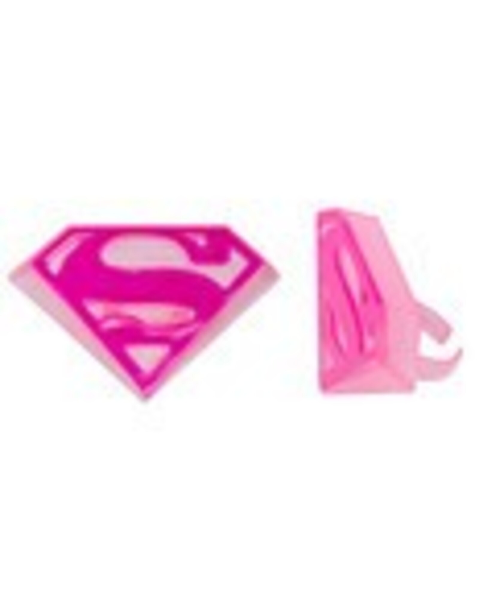 Supergirl Cupcake Rings (12 per pkg)