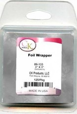 Silver Foil 3x3 Wrappers
