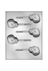 Skull Chocolate Sucker Mold