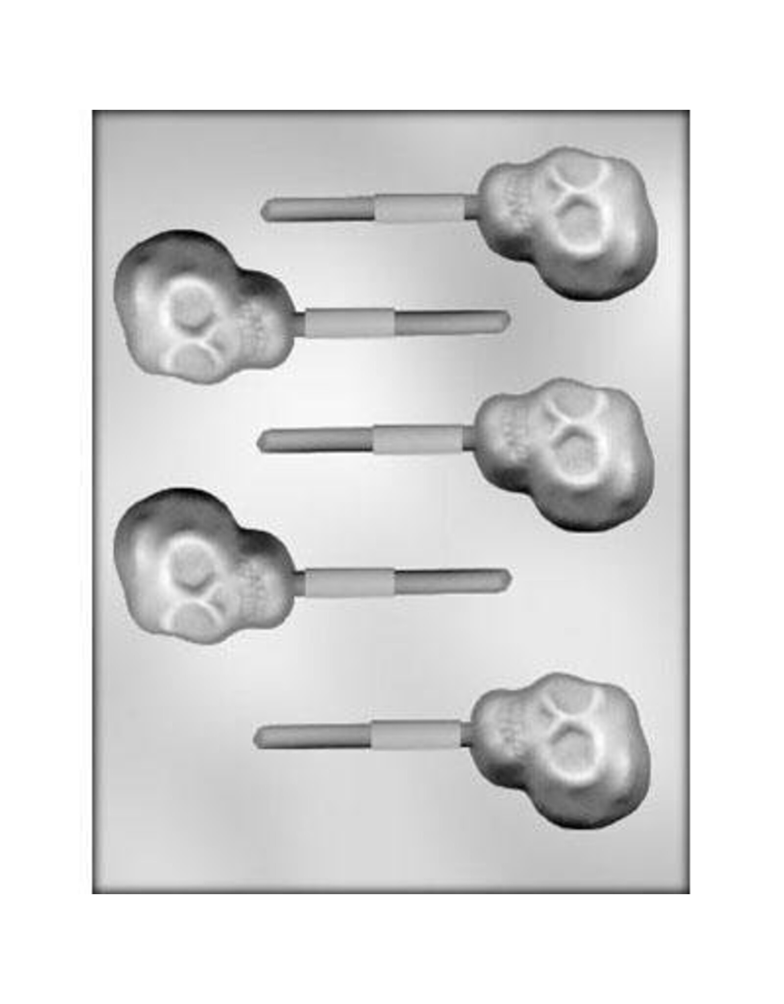 Skull Chocolate Sucker Mold