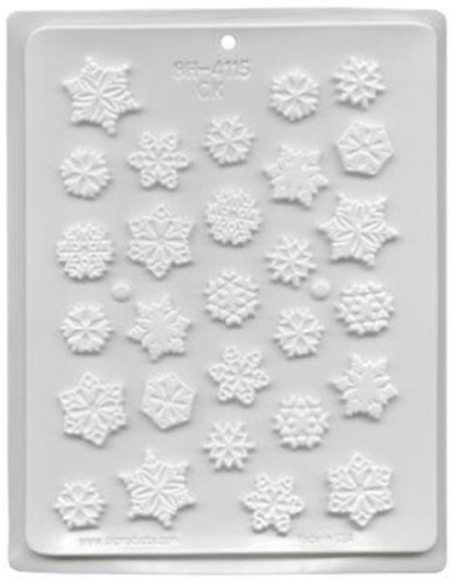 CK Snowflake Hard Candy Mold Sweet Baking Supply
