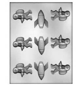 Space Assortment Candy Mold (1-5/8")
