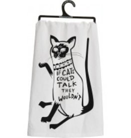 Tea/Dish Towel (If Cats Could Talk)