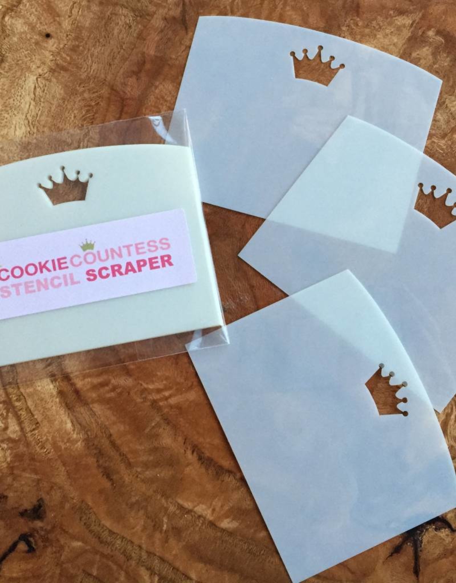 The Cookie Countess Stencil Scraper (3 pack)