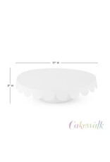 White Metal Cake Stand