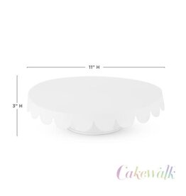 White Metal Cake Stand