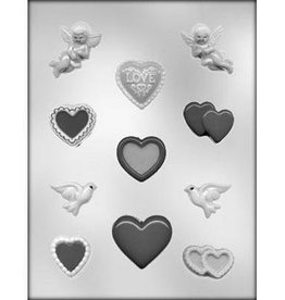 Valentine Assorted Heart Chocolate Mold