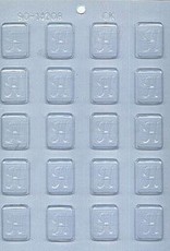 Initial "H" Mint Chocolate Mold (1-1/4")