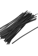 Twist Ties (Black) 25ct