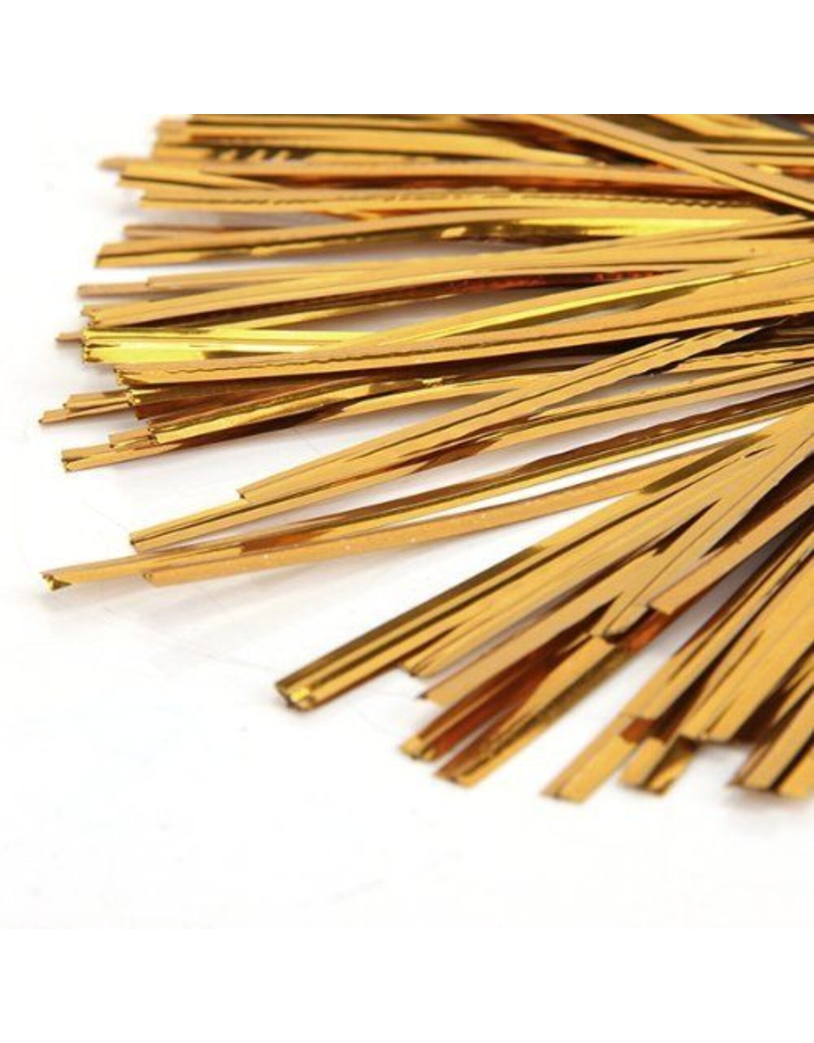 Twist Ties (Gold) 25ct