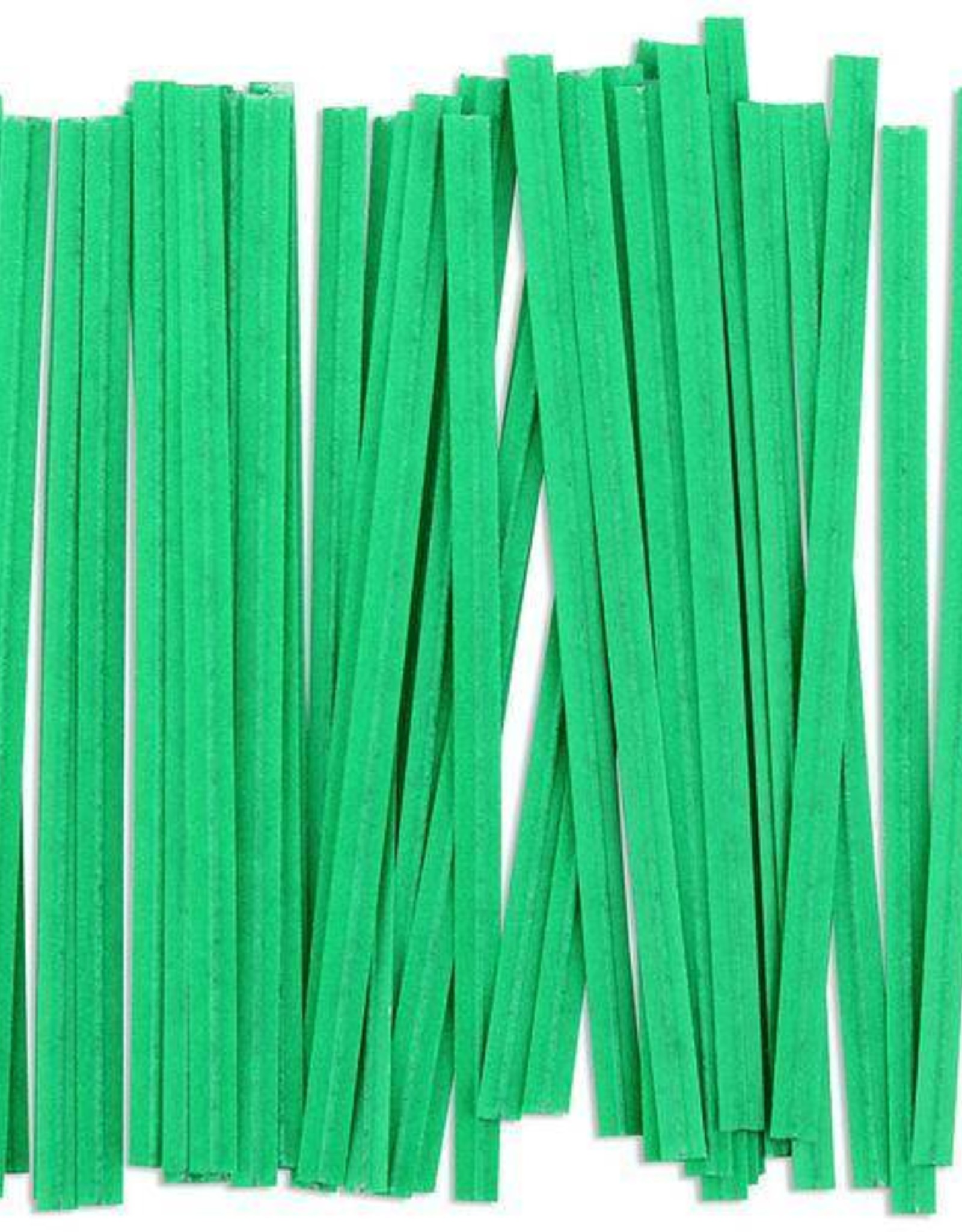 Twist Ties (Green) 25ct