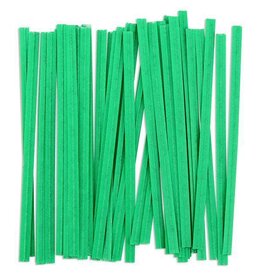 Twist Ties (Green) 25ct