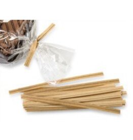 Twist Ties (Kraft) 25ct