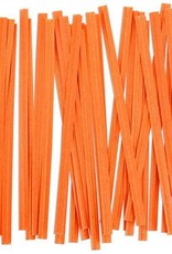 Twist Ties (Orange) 25ct