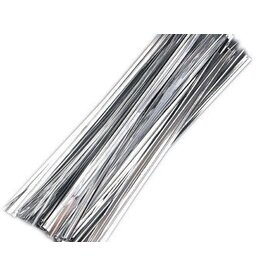 Twist Ties (Silver) 25ct