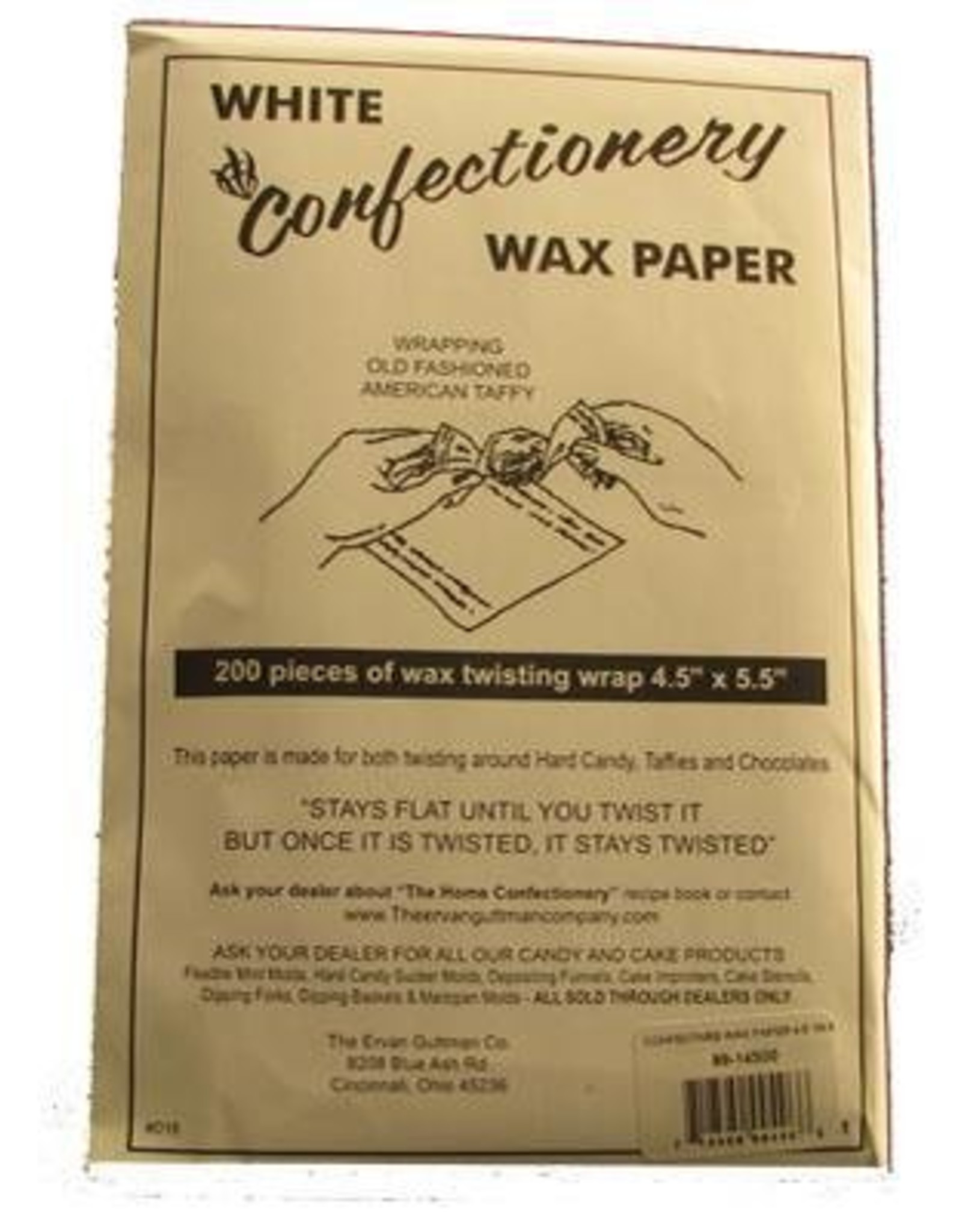 Wax Paper (4.5 x 5.5) Squares 500 ct