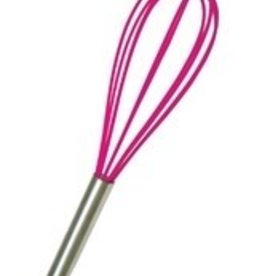 Whisk (Silicone - Raspberry- 8.5")