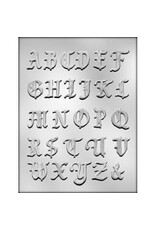 Alphabet Chocolate Mold (1-3/8 inch)