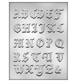 Alphabet Chocolate Mold (1-3/8 inch)