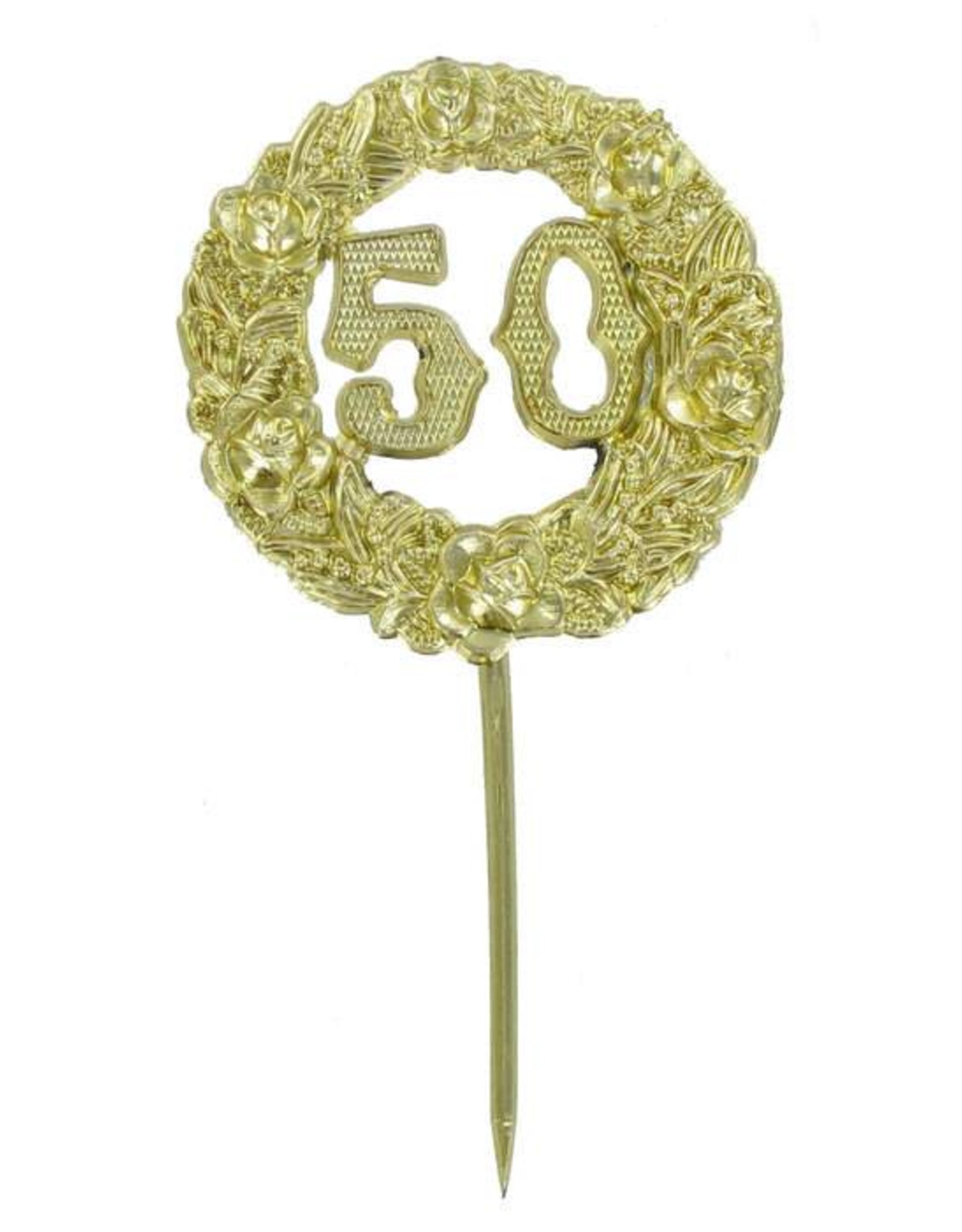 50th Anniversary Cake Pick