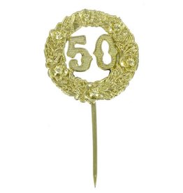 50th Anniversary Cake Pick