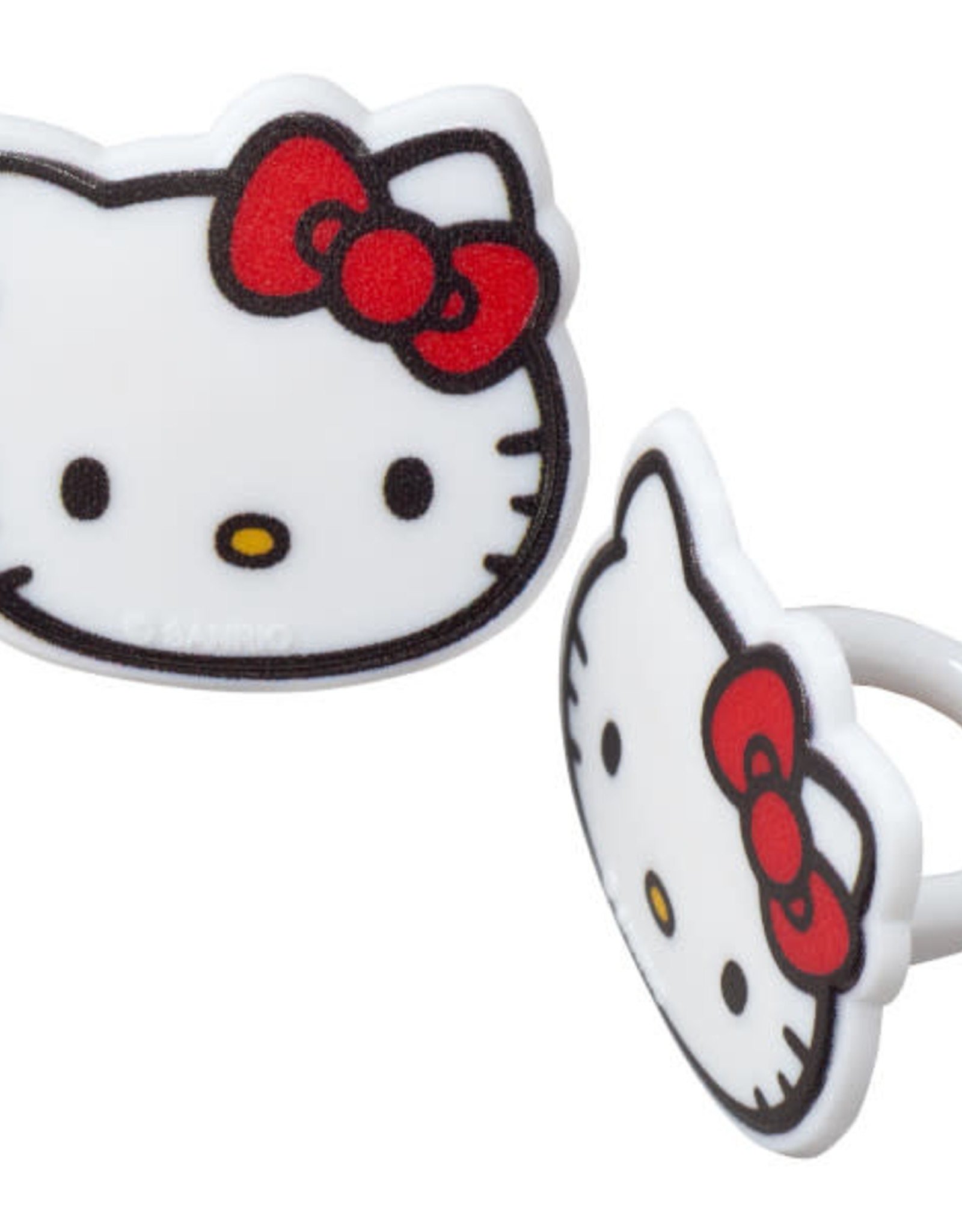 Hello Kitty Cupcake Rings (12/pkg)