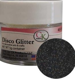 Techno Glitter - BLACK