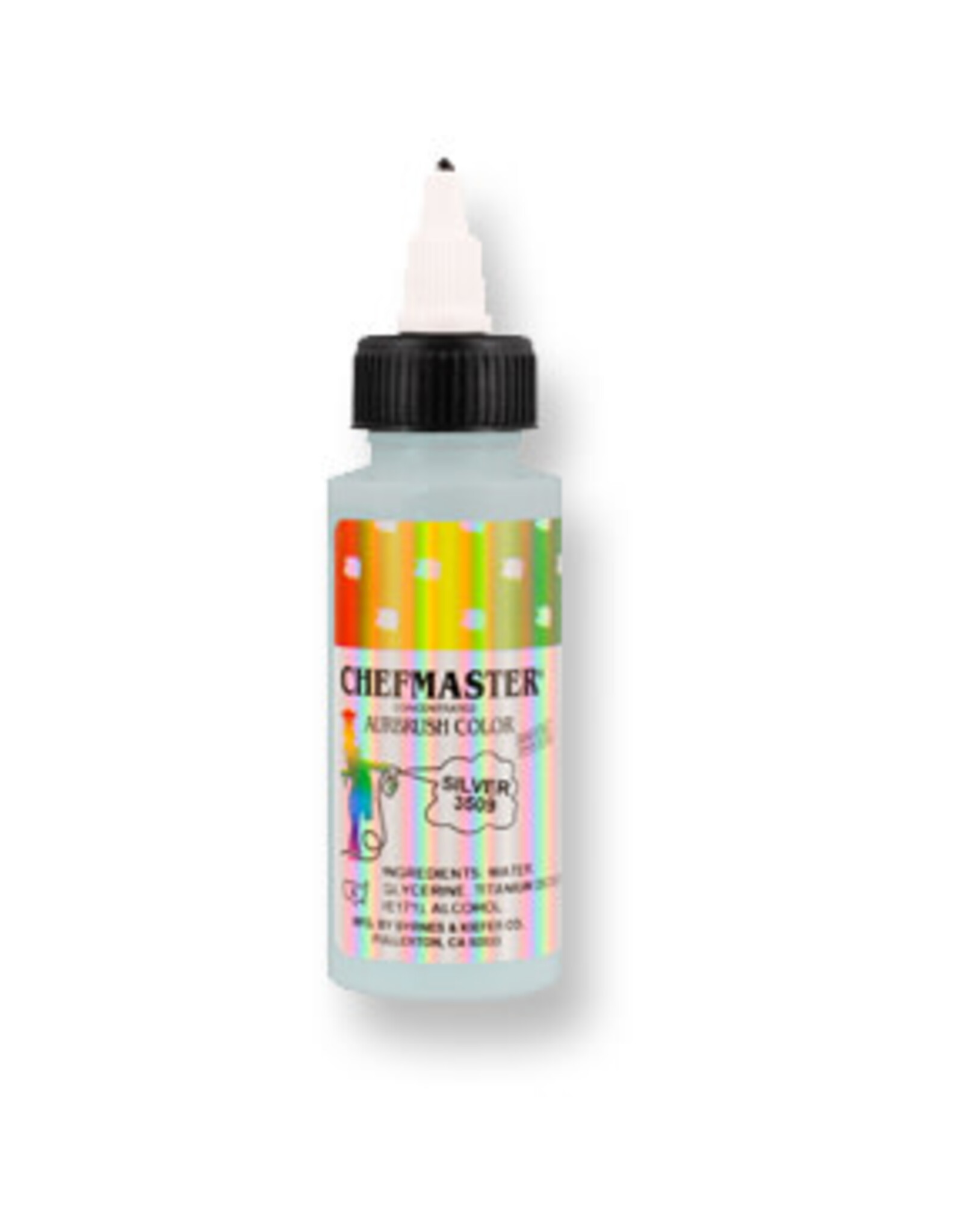 Metallic Silver Airbrush Color (2oz)