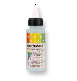 Metallic Silver Airbrush Color (2oz)